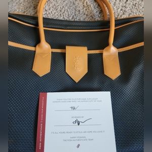 AUTHENTIC Vintage Yves Saint Laurent Travel Duffle